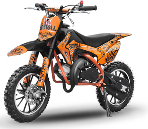 Mini moto de cross de <span class=keywords><strong>2</strong></span> o 4 tiempos, moto de cross de combustible de 49CC con arranque eléctrico para niños - Product Image 2