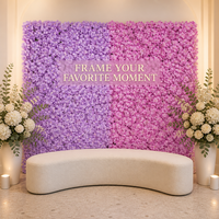 Karangan Bunga Hydrangea Kain Flock Standar HF 01 untuk Latar Belakang Studio Pernikahan, Perlengkapan Fotografi, Dekorasi Rumah, Grosir