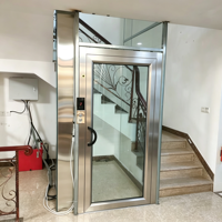 Ascenseur domestique économique, sans fosse ni salle technique, mini-ascenseur résidentiel pour villa, directement de l'usine