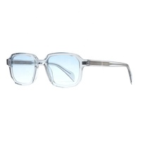 Nouveauté 2025, lunettes de soleil rétro tendance, écologiques, bio, vintage, en acétate polarisé, anti-rayonnement, monture intégrale, protection UV