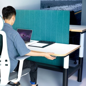 High Quality Ergonomic Modern Office Computer <b>Table</b> Electric Standing <b>Height</b> <b>Adjustable</b> Workstation Desk - Product Image 3