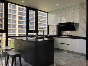 Mobili da <span class=keywords><strong>Cucina</strong></span> Personalizzati Isola <span class=keywords><strong>Cucina</strong></span> Villa/Casa Stile Moderno di Lusso Mobile Contenitore da <span class=keywords><strong>Cucina</strong></span> a Forma di U in Acciaio Inox - Product Image 5