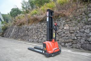 HELI <strong>Electric</strong> Self Load Stacker 1Ton <strong>1.3Ton</strong> Capacity 1.3M1.6M Lifter Height Pallet Stacker Lithium <strong>Forklift</strong> Self Lifting Stacker - Product Image 5