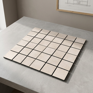 Vistaar Best Brand Square Crystal 300x300mm Porcelain Full Body Mosaic Interior Wall Tiles Firebrick Outdoor Hall - Product Image 1