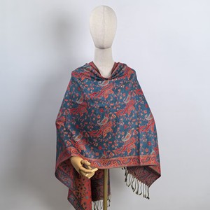 Sciarpa Premium in Pashmina bohémien per le donne <span class=keywords><strong>scialle</strong></span> classiche e colorate sottili <span class=keywords><strong>con</strong></span> <span class=keywords><strong>frange</strong></span> per la primavera - Product Image 2