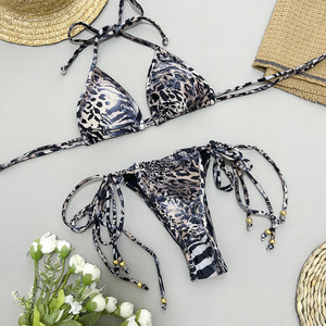Бикини с леопардовым принтом - Product Image 3