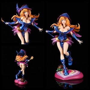 27CM Anime <span class=keywords><strong>Yu</strong></span> <span class=keywords><strong>Gi</strong></span> <span class=keywords><strong>Oh</strong></span> Noir Magicien Japonais Modèle Cadeaux Collection Figurine Jouet PVC Anime Figure - Product Image 1