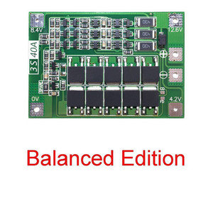 Bộ Sạc Pin <span class=keywords><strong>Lithium</strong></span> 3S 40A 18650 Bộ Sạc Bảo Vệ BMS Cân Bằng - Product Image 6