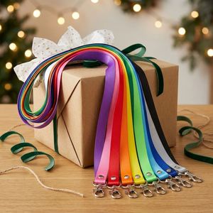Low Price <b>Polyester</b> <b>Lanyard</b> Keychain for Custom Logo Mobile Phone Strap <b>Lanyard</b> Sublimation - Product Image 1