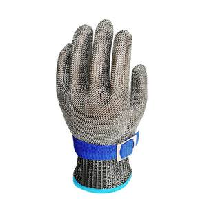 Gants en fil d'acier résistants aux coupures, niveau 5, résistants aux perforations, pour la fabrication mécanique, doublure en acier inoxydable non revêtue - Product Image 2