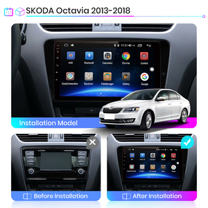 2 Din Araba Radyosu Skoda Octavia 2014-2016 CarPlay <span class=keywords><strong>Android</strong></span> Auto Tam Dokunmatik Multimedya Oynatıcı WIFI GPS Navigasyon BT DSP Geri Görüş Kamerası Desteği - Product Image 3