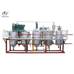 High-quality crude edible oil refining machine cooking oil refining machine refinery machine in America