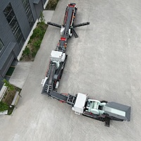 Petit concasseur de pierres mobile sur chenilles, machine de concassage à mâchoires portable, équipement minier haute efficacité avec CE ISO