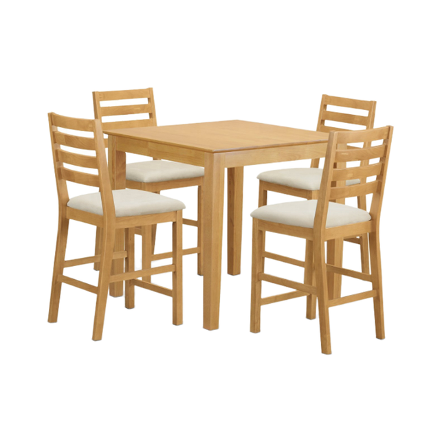 Factory High Quality Wholesale Solid Wood Rectangle Table Modern Simple Natural Oak Finish Wood Dining Table