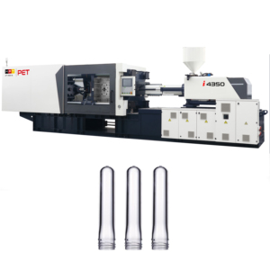Máquina de Moldeo por Inyección Horizontal Automática para la Fabricación de Moldes de Botellas de Agua de Plástico para Materiales PP/PET/PC - Product Image 2