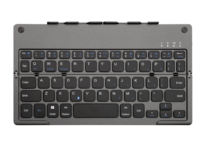 Mini clavier BT pliant 66 touches de haute qualité 2 plis et support sans fil pour PC et Pad pour les jeux