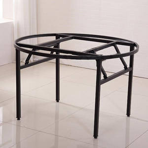 Tables pliantes rondes en plastique PVC de 6 pieds pour événements, usage extérieur et intérieur, vente en gros - Product Image 2