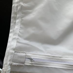 尼龙洗衣袋30*30 45*45 50*50厘米50 40 100 200微米带拉绳和拉链可定制 - Product Image 3