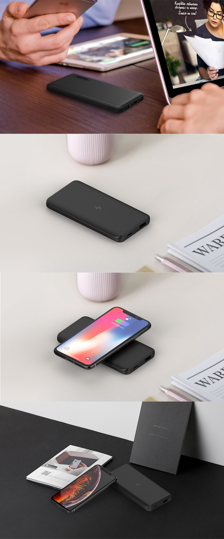 PD 45W 15000mAh Large Capacity Portable Power Bank With LED Indicator