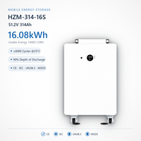 Système d'énergie solaire domestique avec batterie au lithium de 15 kWh, batterie de stockage d'énergie au lithium, batterie au lithium 15 kW