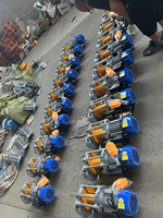 Machine de levage à moteur puissant huile corde noire 500kg 1000kg 30 mètres câble en acier KCD treuil électrique palan élévateur