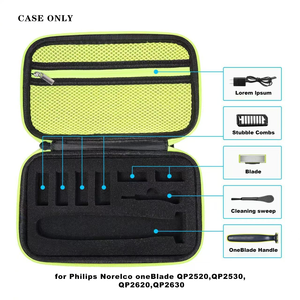 Sac de rasage en EVA dur portable de voyage personnalisé étui de <span class=keywords><strong>rasoir</strong></span> pour <span class=keywords><strong>rasoir</strong></span> <span class=keywords><strong>Philips</strong></span> OneBlade - Product Image 2