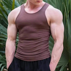 Chaleco Deportivo de Verano Personalizado, Tejido Transpirable, Cuello en V, Compresión, Sin Mangas, para Hombre - Product Image 6