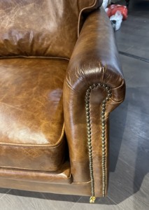 كرسي كلاسيكي على طراز علوي ، أريكة غرفة المعيشة ، طيار ، كرسي صناعي قديم - Product Image 3