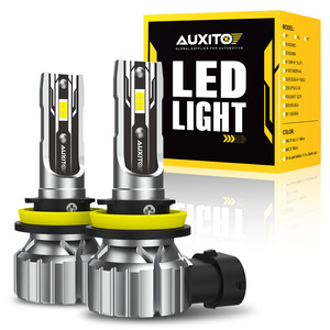 AUXITO H11 Bombilla de faro LED H8/H9/H16 Tamaño mini Plug Play Bombillas de luz de coche 8000K 6000K H4 Faro LED H1 para automóviles - Product Image 1