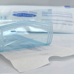 Sachets de Stérilisation Auto-Scellants Professionnels pour Usine, Sans Latex, Indicateur de Changement de Couleur, 3,5" L x 10" C, 200 PIÈCES/BOÎTE - Product Image 3