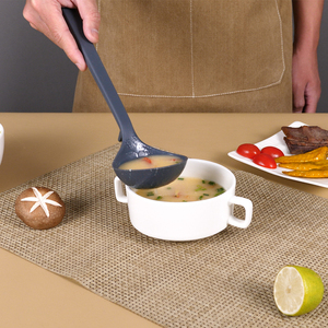 Set di utensili da cucina in <span class=keywords><strong>Silicone</strong></span> da 5 pezzi spatola Non tossica cucchiaio pinze mestolo forato all'ingrosso - Product Image 4