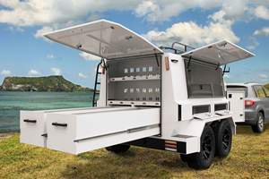 Remorques utilitaires et de transport HERUI Tradesman, étanches, avec capacité de charge de 3 unités, taille personnalisée pour solution de transport et de stockage - Product Image 2