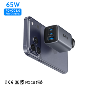 Sạc nhanh USB GaN PD gắn tường 20W 25W 30W 45W <span class=keywords><strong>50W</strong></span> 65W 100W 150W trực tiếp từ nhà máy, dành cho điện thoại di động, máy tính xách tay, máy tính để bàn, Macbook - Product Image 1