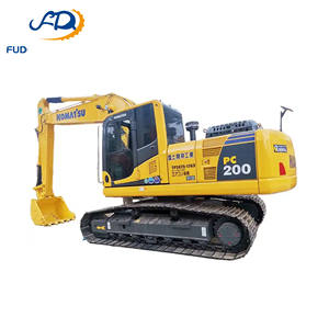 Betrouwbare Prestaties <span class=keywords><strong>Komatsu</strong></span> <span class=keywords><strong>Pc200</strong></span> Graafmachines Met 110kw Graafmachine Voor Sleufwerk - Product Image 1