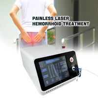 Laser médical 980 nm, double longueur d'onde 1470 nm pour les hémorroïdes, les fissures anales, les fistules, les sinus pilonidaux