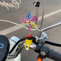 Peluche Animale Mignonne et Douce, Pendentif Décoratif pour Rétroviseur de Vélo Électrique, Moto ou Vélo, Breloque Cadeau