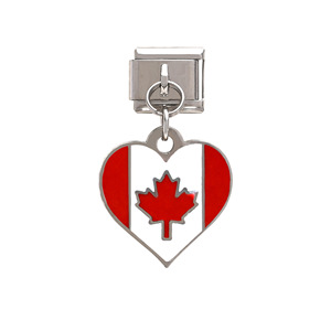 สร้อยข้อมือสแตนเลสสตีลรูปหัวใจสไตล์อิตาลี ของขวัญเครื่องประดับสำหรับทุกเพศ - Product Image 4