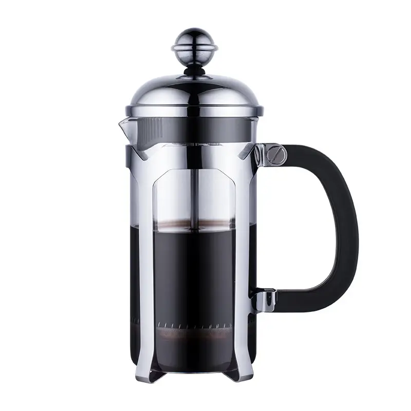 Best Value Customizable Product Heat-Resistant Glass Tea Infuser Plunger Pot Coffee Maker French Press For Brewing