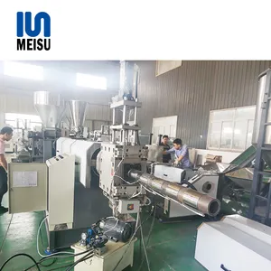 Waste Recycling Granulating Machine Recycled HDPE/LDPE/PP Pelletizing Extruder Production Line