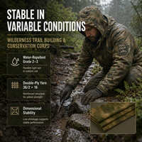 Tissu camouflage en nylon et coton 230 g/m², tissu ripstop camouflage, tissu ripstop, tissu d'extérieur pour vêtements de travail et uniformes de terrain