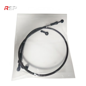 Tuyau de frein tressé AN3 pour moto, raccords banjo M10, <span class=keywords><strong>ligne</strong></span> de frein hydraulique haute pression, <span class=keywords><strong>50</strong></span> 60 <span class=keywords><strong>70</strong></span> 80 90 100 110 120cm, universel - Product Image 6