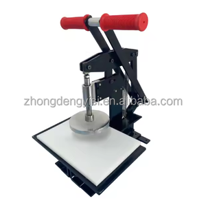 Prensa de corte manual multifuncional para imanes de nevera, máquina de corte de papel para insignias magnéticas - Product Image 1