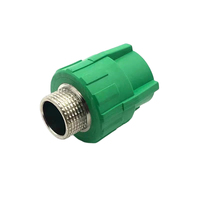 Raccord mâle PPR de haute qualité, connecteur de couplage pour tuyau d'eau, raccord fileté mâle PPR en plastique et laiton, raccord PPR