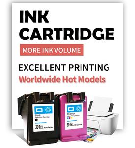 Cartouche d'encre noire remanufacturée de qualité supérieure Hicor 301 XL 301XL pour <span class=keywords><strong>imprimante</strong></span> <span class=keywords><strong>HP</strong></span> Deskjet 1050 <span class=keywords><strong>2540</strong></span> - Product Image 6