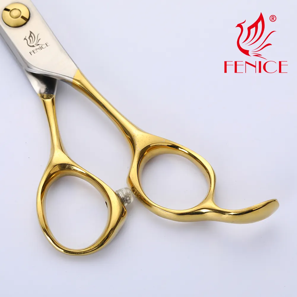 Fenice กรรไกรเสริมสวยสำหรับสัตว์เลี้ยง,ชุดกรรไกรสเตนเลสสตีล440C สำหรับสุนัขและแมว