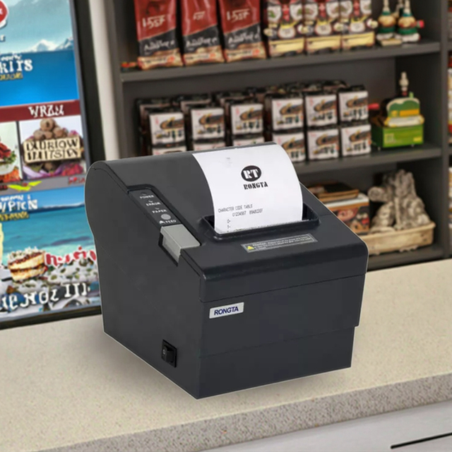 Rongta RP325 Competitive 80mm Thermal POS Receipt Printer with Auto-Cutter Mobile Usage Compatibility
