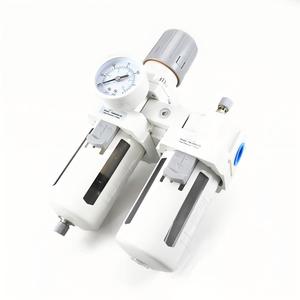 Unité de traitement d'air pneumatique AC4010-04 de 1/2 pouce avec filtre, régulateur et lubrificateur, composant de tuyauterie <span class=keywords><strong>FR</strong></span>/L - Product Image 3