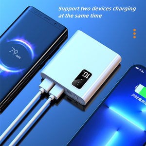 Power Bank Mini Double USB <span class=keywords><strong>5000mAh</strong></span> 10000mAh, <span class=keywords><strong>Chargeur</strong></span> Portable OEM, Batterie <span class=keywords><strong>Externe</strong></span> Rapide, Idéal Cadeaux - Product Image 5