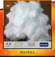 Rembourrage de canapé en fibre de polyester recyclée de haute qualité, couleur blanche, 0,78D, 100% polyester