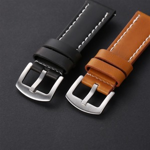 Cinturino in vera pelle a sgancio rapido <span class=keywords><strong>per</strong></span> orologi sportivi Cinturino in pelle Cinturino in pelle Pazzo 18 20 22 24mm - Product Image 2